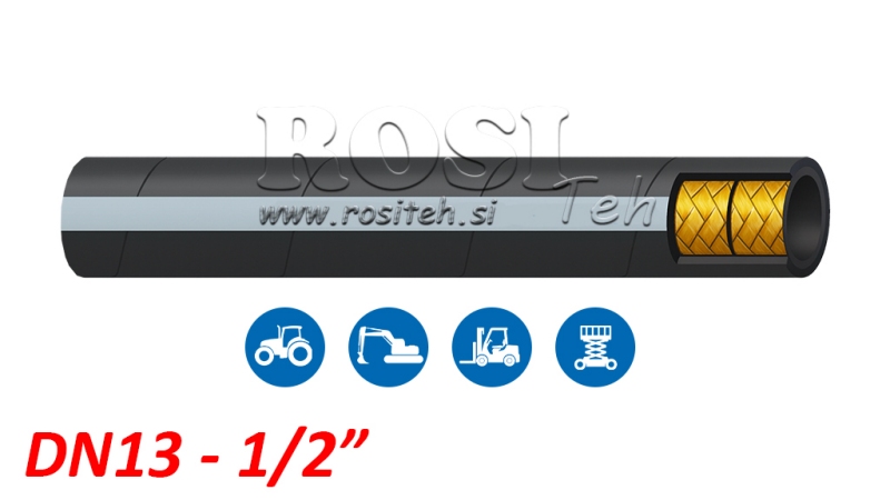 HYDRAULIKSLANGE DN13 2SN (1/2) 275BAR