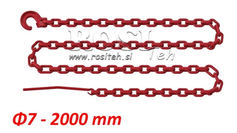 LANȚ FORESTIER DIMENSIUNE 7-2000MM