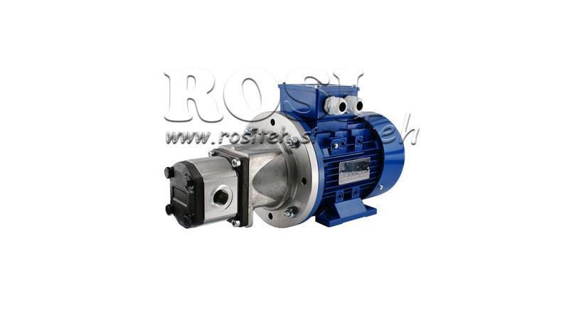 HYDRAULISK PUMPE SAMMENSÆTNING GRUPPE 1 5.8 ccm ELEKTRISK MOTOR 2.2 KW (flow = 8.2 liter/min)