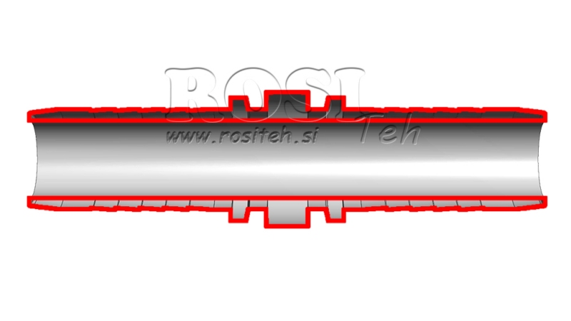 HYDRAULISK FORBINDELSESELEMENT TIL RØR DN08