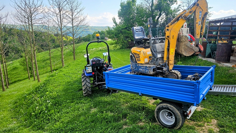 BOK PANEL DO PRZYCZEPY WYWROTNEJ 1.5 MET. - WYSOKOŚĆ 500 MM