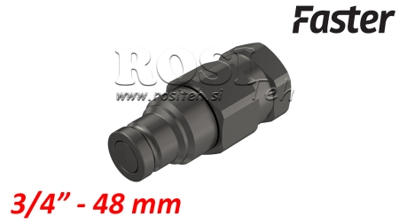 QUICK COUPLING GRAVEMASKINE FFH HANN 3/4 48MM