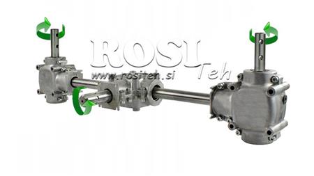 SÆT AF REDUKTORER 1:1.35 (22HK-16kW) TIL TRIPPELGEAR L:770