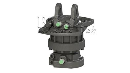 HYDRAULISK ROTATOR 10000/5000 KG MED FLANGE 2PR