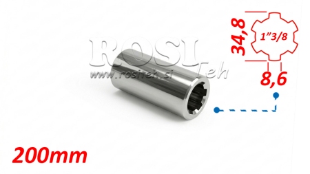 KARDANSKI NASTAVAK PUŠA 1”3/8 L=200