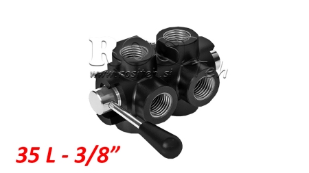 RĘCZNY ZAWÓR 6 DROGOWY DF 3/8 - 35LIT