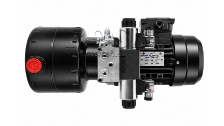 MINI HYDRAULICZNA JEDNOSTKA ZASILAJĄCA 380V AC (0.75 kW) - 3.7 cc - 5.2 lit/min - zbiornik 4 lit