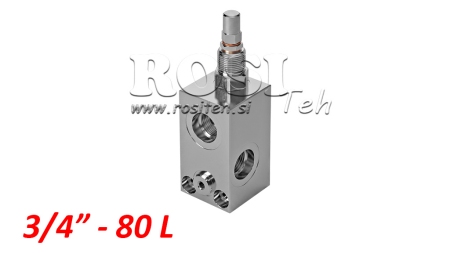 REGULATOR CIŚNIENIA HYDRAULICZNEGO VMP 3/4 20-260 BAR - 80LIT