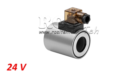 ELEKTROMAGNETYCZNA CEWKA 24V DC DO ZAWORU CETOP 5 - Φ 31.4MM-75MM 37W IP65