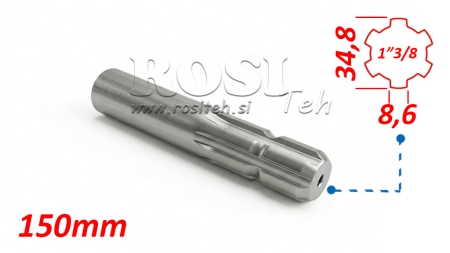 P.T.O. ADAPTÉR 13/8 L=150