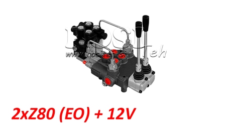 HIDRAULIKUS SZELEP 2xZ80 - EO+12V