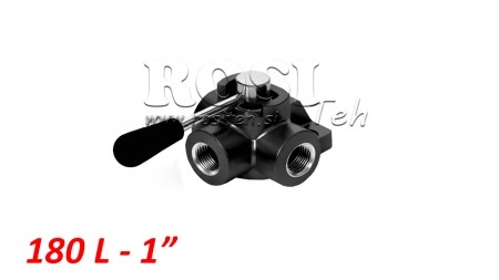 RĘCZNY ZAWÓR 3-DROGOWY DF 1 - 180LIT