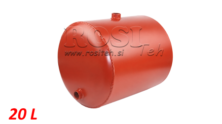 REZERVOAR KOVINSKI 20 LITER OKROGLI FI 300mm - VIŠINA 330mm
