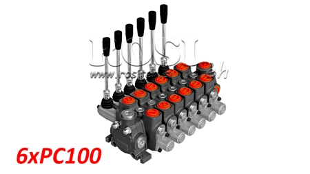 HIDRAVLIČNI VENTIL 6xPC100