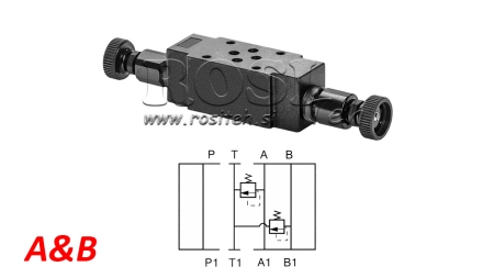 ZAWÓR BEZPIECZEŃSTWA CETOP 3 (AINB) 15-315 BAR