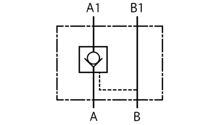 ZAWÓR ZWROTNY CETOP 3 (A)