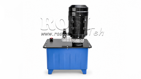 MINI JEDNOSTKA ZASILAJĄCA HYDRAULICZNIE 380V AC (4 kW) - 8 cc - 12 lit/min - zbiornik 40 lit