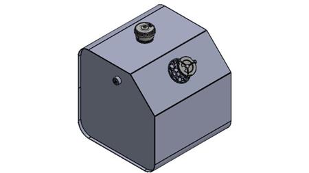 METAL TANK TOP 150 Lit 600x600x500mm