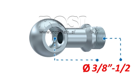 ZŁĄCZKA BANJO HYDRAULICZNA 3/8-1/2