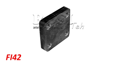 FLANSZA MONTAŻOWA DO OBROTOWEGO HAKA HOLOWNICZEGO FI42 W OBUDOWIE