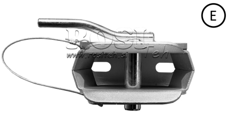 POŁĄCZENIE MONTAŻOWE PÓŁOKRĄGŁE STAŁE - CERTYFIKAT E