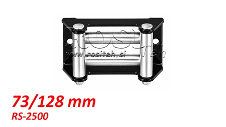 PROWADNICA ROLKOWA DO LINY STALOWEJ (RS-2500) - 73 x 128 mm
