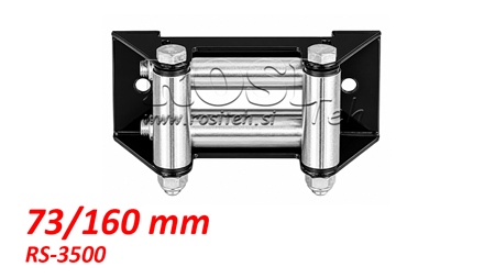 PROWADNICA ROLKOWA DO LINY STALOWEJ (RS-3500) - 73 x 160 mm