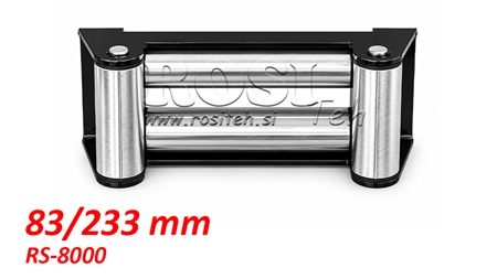 PROWADNICA ROLKOWA DO LINY STALOWEJ (RS-8000) - 83 x 233 mm