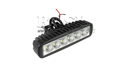 LAMPY ROBOCZE LED - ŚWIATŁO 6 LED 18W 12V-24V