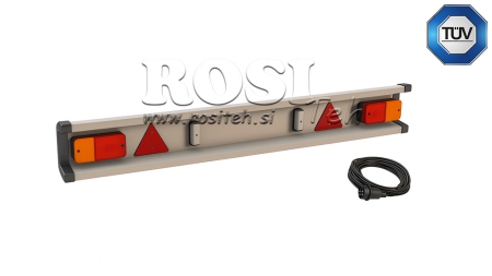 ZDERZAK PRZYCZEPY MODEL TÜV Z LAMPAMI 2150mm
