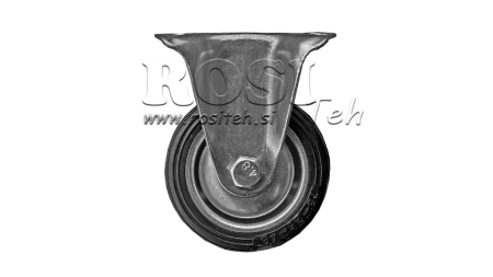 KOŁO 75mm Z FIXOWANĄ PODSTAWĄ