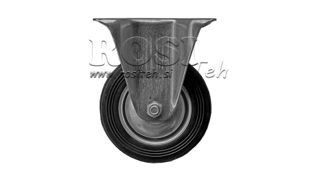 PYÖRÄ 100mm KIINTEÄLLÄ PERUSTALLA