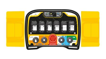 ZDALNE STEROWANIE RADIOWE - PROPORCJONALNE - ZEUS2 M6 10019 Standard