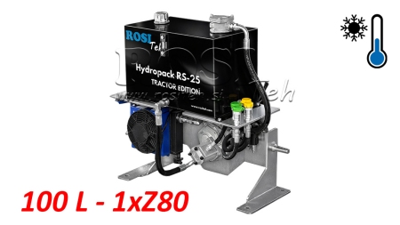 AGREGAT HYDRAULICZNY DO CIĄGNIKA - 100 L ZBIORNIK - 53 L/MIN PRZEPŁYW - 1xZ80