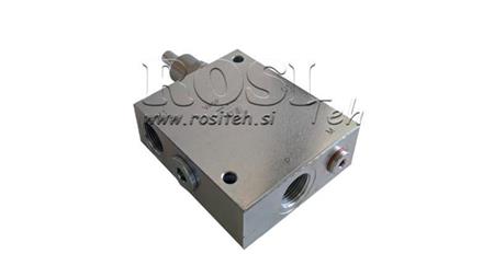 DOBBELT HASTIGHEDSVENTIL CUBE HI-LO VRSP V1230 95lit - 350bar