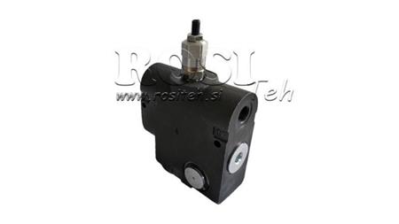 PRIORITETSVENTIL 1/2 MED SKALA OG SIKKERHEDSVENSTIL 0-60lit, 0-200bar