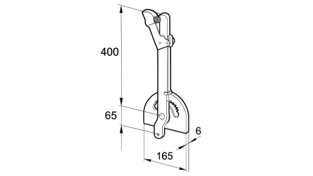 POTEZNA ROČICA ZA TRANSPORTER