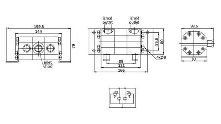 HYDRAULICZNA POMPA ZĘBATA PRZEPŁYW 2/1 (9.5-18.9lit - max.240bar) 4.2cc/SEG
