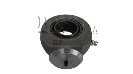 łożysko spawane okrągłe z smarowaniem fi 35/47