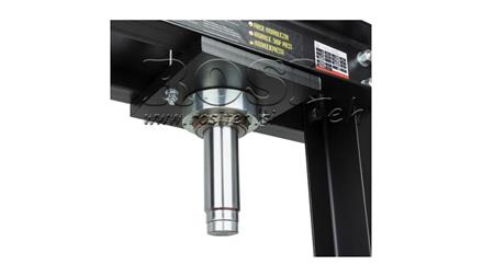 VÆRKSTED HYDRAULISK PRES FOR LEJE 30T - to-hastigheder