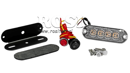 LED STROBOSKOPSKA LUČ 12/24V