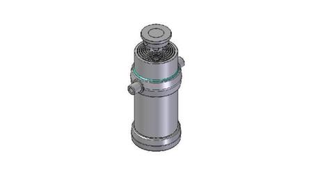 6054S -TELESCOPISK CYLINDER STANDARD/BALL 6 TRIN SLAG 2475 DIAMETER 215