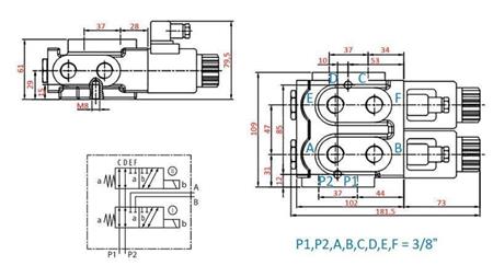ZAWÓR 8-DROGOWY 3/8 12V - 50lit