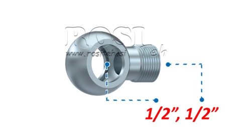 ZŁĄCZKA BANJO HYDRAULICZNA 1/2-1/2