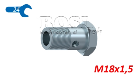 HYDRAULICZNY HOLLOW BOLT M18X1,5