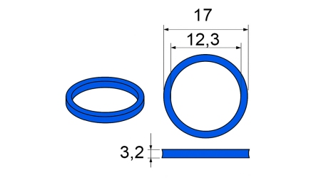 USZCZELKA DO ZŁĄCZA MULTI-FASTER 3/8 CZĘŚĆ RUCHOMA