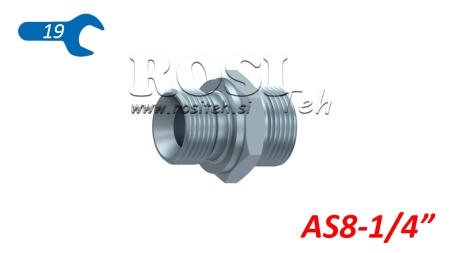 HYDRAULICZNY PODWÓJNY ZAWÓR AS8-BSP1/4