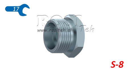 KOREK HYDRAULICZNY (8S) M16X1,5