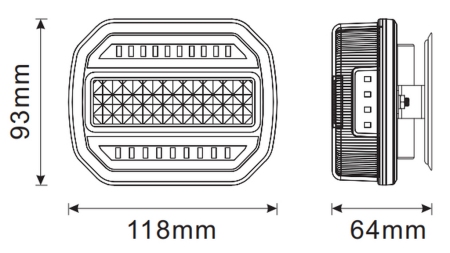 ZESTAW OŚWIETLENIA MAGNETYCZNEGO LED - BEZPRZEWODOWY 12/24V CANBUS