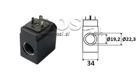 CEWKA ELEKTROMAGNETYCZNA 24V DC - YE45 - fi 19.2mm-50mm 30W